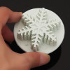 LINSBAYWU 3pcs/lot Snowflake Mould Fondant Cake Decorating Sugar craft Cutter Plunger Mold