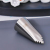 LINSBAYWU #95 Leaves Tube Decorating Tip Icing Fondant Piping Decorating Nozzles Pastry