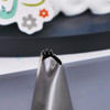 LINSBAYWU #86 Fold Cream Metal Tips Icing Piping Nozzles Cake Cream Cupcake Pastry Tool