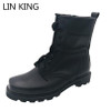 LIN KING Men's Warm Winter Motorcycle Boots - Lace-Up Style