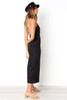 Limitless Jumpsuit: Elegant Halter Neck Design & Wide Legs