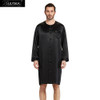 LILYSILK Men's 22 Momme Silk Wedding & Bath Robe - O-Neck