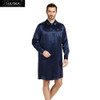 LILYSILK Men’s 22 Momme Long Sleeve Silk Kimono Robe