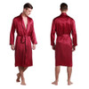 Lilysilk 100% Silk Men's Long Kimono Robe - Luxurious Sleepwear