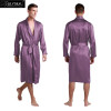 Lilysilk 100% Silk Men's Long Kimono Robe - Luxurious Sleepwear