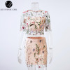 Lily Rosie Girl Floral Embroidery Boho Summer Romper Set