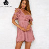 Lily Rosie Girl V-Neck Lace Mini Dress - Chic Summer Style