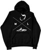 Minimal Sigil Sponge Fleece hoodie - Unisex
