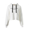 Lily Rosie Girl Red Letter Crop Sweatshirt for Women