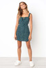 Lillian Dress - Emerald Casual Bodycon for Ages 18-35