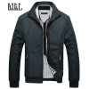 LILL Smooth Casual Men's Spring Bomber Jacket - UMA346
