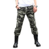 LILL Men's Tactical Pants - Pure Cotton Camouflage Cargo Trousers
