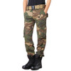 LILL Men's Tactical Pants - Pure Cotton Camouflage Cargo Trousers