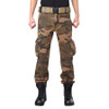 LILL Men's Tactical Pants - Pure Cotton Camouflage Cargo Trousers