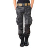LILL Men's Tactical Pants - Pure Cotton Camouflage Cargo Trousers