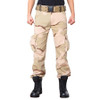 LILL Men's Tactical Pants - Pure Cotton Camouflage Cargo Trousers