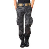 LILL Men's Tactical Pants - Pure Cotton Camouflage Cargo Trousers