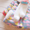 Cute LILIGIRL Baby Girls Hooded Winter Jacket in Floral Design