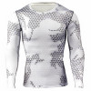 Lightning Men's Camouflage Compression Fitness Top - Long Sleeve