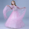 2018 Pink / White Flower Girl Dress for Weddings First Holy Communion Dress For Baby Little Girl Prom Dress Tulle Pageant Gown