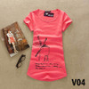 2018 O-neck sexy women shirts T-shirts women tops and tees summer butterfly women tops t shirt