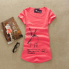 2018 O-neck sexy women shirts T-shirts women tops and tees summer butterfly women tops t shirt