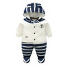 2018 Newborn Rompers Winter cotton Thick Warm Baby boy girl Clothes baby Long Sleeve Hooded Jumpsuit Kids Outwear for 0-24M