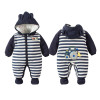 2018 Newborn Rompers Winter cotton Thick Warm Baby boy girl Clothes baby Long Sleeve Hooded Jumpsuit Kids Outwear for 0-24M