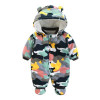 2018 Newborn Rompers Winter cotton Thick Warm Baby boy girl Clothes baby Long Sleeve Hooded Jumpsuit Kids Outwear for 0-24M