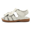 2018 New Summer Children Sandals for Girls Genuine Leather Bowtie Princess Shoes Kids Beach Sandals Baby Toddler Shoes White