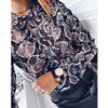 Trendy 2018 Autumn Women’s Sexy Chiffon Blouses - Casual Printed Shirts & Loose Tops for Effortless Style