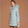 2023 Women's Winter Down Jacket - High-Quality Comfortable Solid Color Hooded Slim Fit Medium Length Fashion for Gentlewomen
