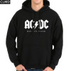 AC/DC Rock Band Hoodie for Men - 2017 Winter Collection Casual Graphic Sweatshirt, Hip Hop Style Tracksuit