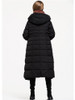 2023 Women's Winter Warm Long Down Jacket - Plus Size Hooded, Thick Quality White Duck Down for Ultimate Comfort