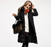 2023 Women's Winter Warm Long Down Jacket - Plus Size Hooded, Thick Quality White Duck Down for Ultimate Comfort
