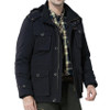 AFS Jeep Men’s Long Winter Down Jacket – 2017 Fashion Loose Fit Cotton Coat with Free Shipping