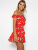 Trendy Floral Off-Shoulder Tops with Flattering Skirt Sets for Stylish Women