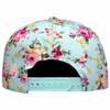 Stylish Floral Snapback Cap - Adjustable Hip-Hop Baseball Hat for Trendy Look