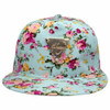 Stylish Floral Snapback Cap - Adjustable Hip-Hop Baseball Hat for Trendy Look