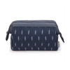 Floral Canvas Makeup Bag for Women - Portable Cosmetic Organizer and Toiletry Holder with Zipper, Perfect for Travel and On-the-Go Use