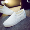 Trendy Floral Canvas Slip-On Shoes for Women – Comfortable, Height-Increasing Footwear with Appliqué Design