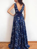 Floral Bow-Embellished Backless Sleeveless Maxi Dress for Effortless Summer Elegance