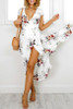 Bohemian Floral Maxi Dress for Trendy Beach Getaways