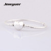 Fine jewelry summer style bracelet with Heart Clasp 925 sterling silver jewelry bracelets for women and men jewelry diy YL013