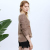 FinalFit Sequined Sweater Women Autumn Causal Knitted Women Sweater Pullovers Pull Femme