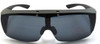 Filp up polarized Fit over sunglasses with lens folding wear on regular prescription glasses