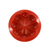 FILBAKE Kitchen 8 Petals Circular Wine Red Silicone Mousse Moulds Pan Cake Mold Baking Molds Decorating Tools