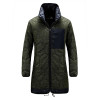 Field Base Mens Winter Parkas Jacket Men's Casual Hooded Jackets Coat Outerwear Windbreaker Sportswear Overcoat Parkas 64W60603A