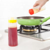 FHEAL 4-Hole Squeeze Type Sauce Bottle Food Grade Safe Silicone For Ketchup Jam Mayonnaise Olive Oil Bottle Tools