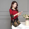 FGLAC Women blouses shirt Fashion Casual loose printed chiffon blouses 2017 Summer plus size women tops